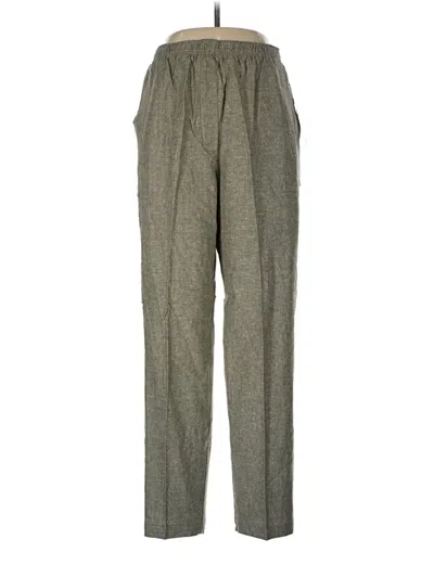 Southern Lady Linen Pants In Gray