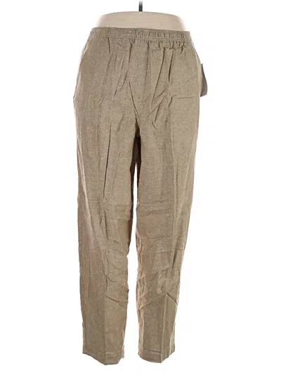 Southern Lady Linen Pants In Nude