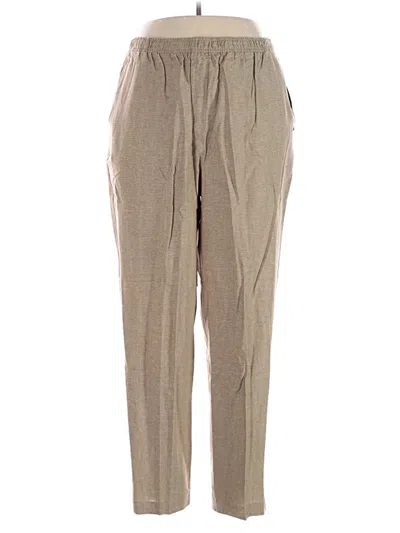 Southern Lady Linen Pants In Tan