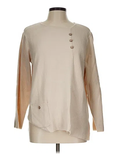 Pre-owned Southern Lady Pullover Sweater In Tan