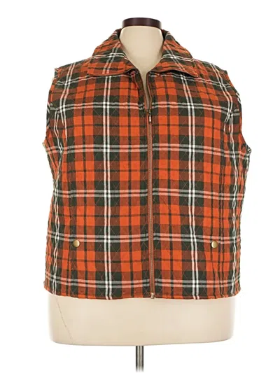 Pre-owned Southern Lady Vest In Orange