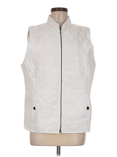 Pre-owned Southern Lady Vest In White