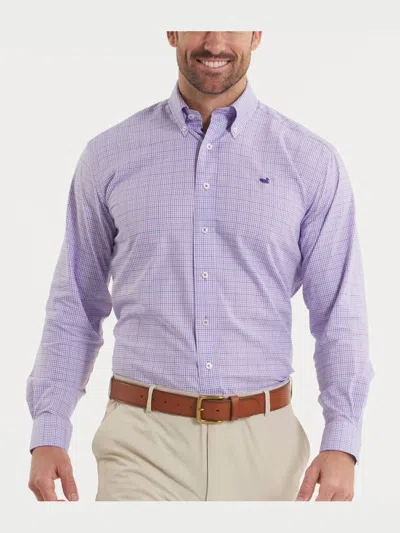 Southern Marsh Dyer Performance Shirt In Purple & Wine