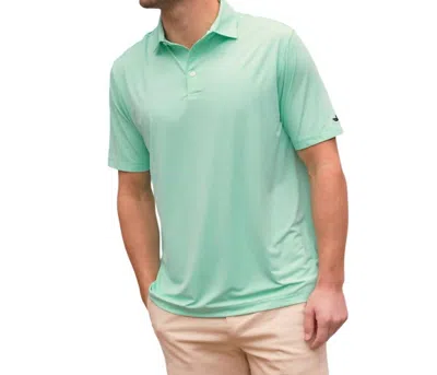 Southern Marsh Galway Grid Performance Polo In Antigua Blue In Multi