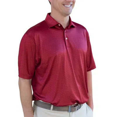 Southern Marsh Goal Line Performance Polo In Maroon In Burgundy