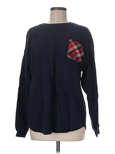 Pre-owned Southern Marsh Long Sleeve T-shirt In Blue