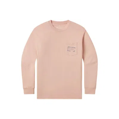 Southern Marsh Men's Authentic Long Sleeve Tee In Terracotta In Brown