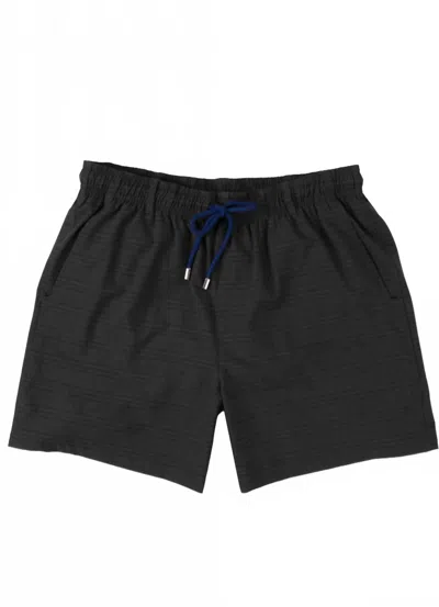 Southern Marsh Men's Calabassas Stretch Swim Trunks In Charcoal In Black