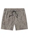 Southern Marsh Men's Harbor Stretch Seawash Swim Trunk In Brown Camo In Multi