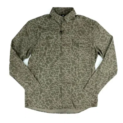 Southern Marsh Men's Merida Mar Performance Shirt In Camo In Green