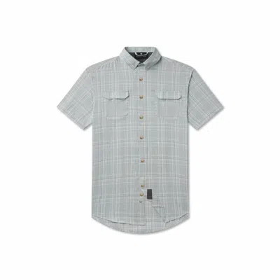 Southern Marsh Men's Quattro Mar Performance Shirt In Grey In Gray