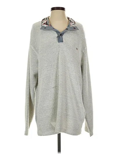 Pre-owned Southern Marsh Pullover Sweater In Gray