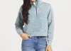 Southern Marsh Seawash Half Zip Active Pullover In Burnt Sage In Multi