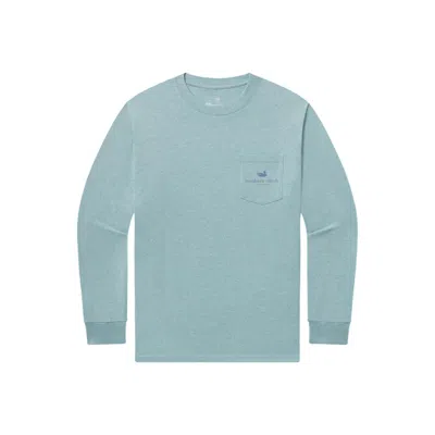 Southern Marsh Unisex - High Desert Ride Long Sleeve Tee In Washed Moss Blue In Multi