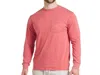 Southern Marsh Seawash Rodeo Rider Long Sleeve Tee In Rust In Multi