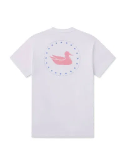Southern Marsh Unisex Grand Ole Duck Tee In White
