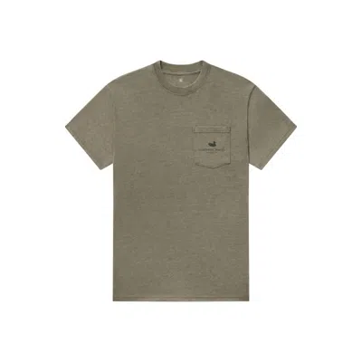 Southern Marsh Unisex Mallard Sighting Seawash Tee In Dark Olive In Green
