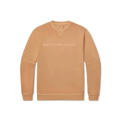 Southern Marsh Unisex - Seawash Sweatshirt In Camel In Brown