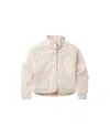 Southern Marsh Women's Krissy Crop Jacket In Oatmeal In White