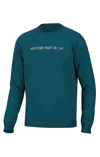 Southern Point Co. Campside Crew Sweatshirt In Gulf Coast In Multi