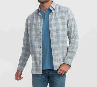 Southern Shirt Company Braxton Lightweight Cord Flannel In Skyline In Multi