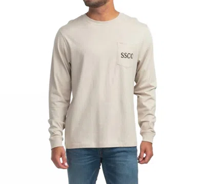Southern Shirt Company Duck Hunting Long Sleeve Tee In Taupe In Neutral