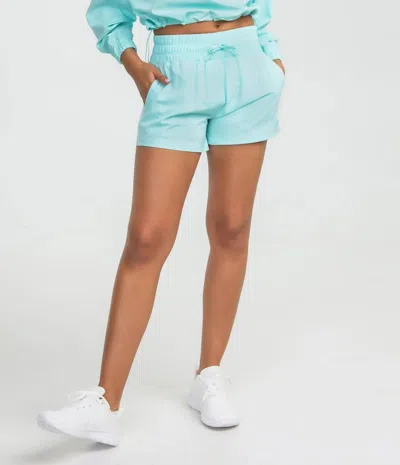 Southern Shirt Company Lined Hybrid Shorts In Crystal Cove In Blue