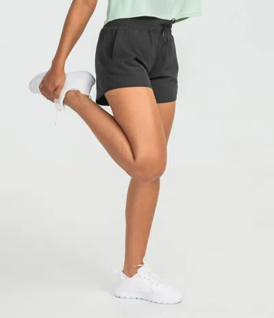 Southern Shirt Company Lined Hybrid Shorts In Deep Space Black In Multi