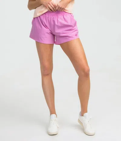 Southern Shirt Company Lined Hybrid Shorts In Orchid In Pink