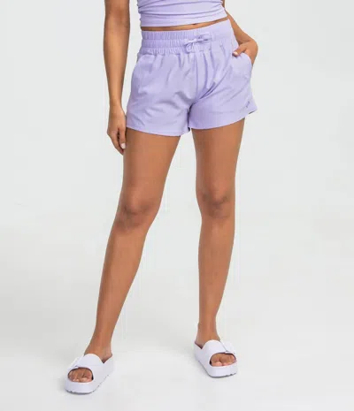 Southern Shirt Company Lined Hybrid Shorts In Purple Rose In Multi