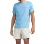Southern Shirt Company Max Comfort Pocket Tee In Dusk Blue In Blue