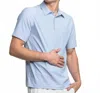 Southern Shirt Company Men's Next Level Performance Polo Shirt In Dusty Blue In Blue
