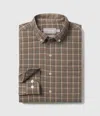 Southern Shirt Company Men's Samford Check Long Sleeve Dress Shirt In Deep Forest In Multi