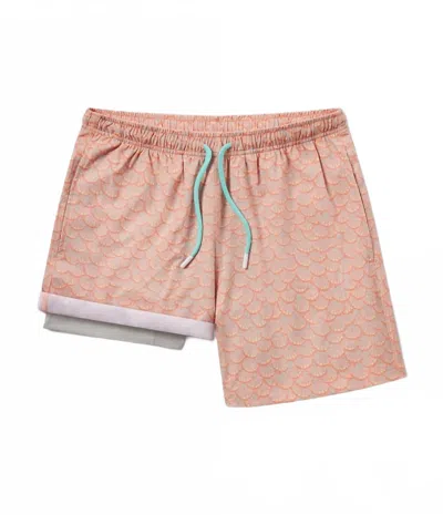 Southern Shirt Company Men's Swim Shorts In Crabapple In Orange