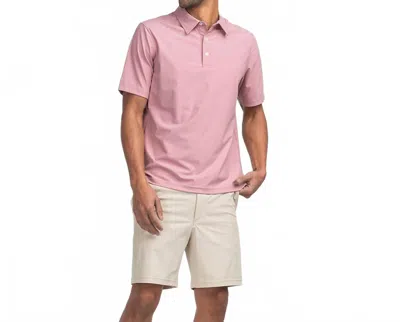 Southern Shirt Company Next Level Performance Polo In Lilas In Pink