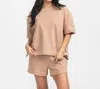 Southern Shirt Company On The Daily Tee In Warm Taupe In Neutral