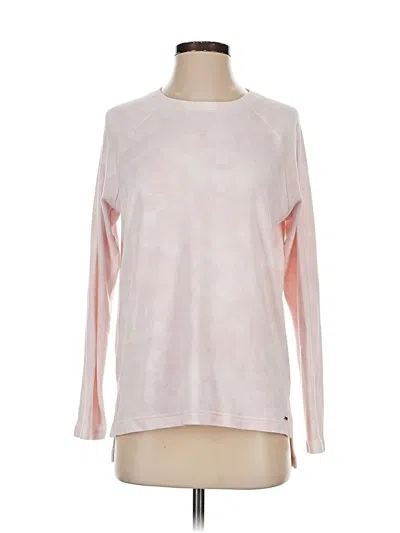 Pre-owned Southern Shirt Long Sleeve Top Pink Crew Neck Tops
