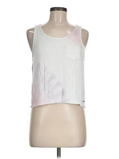 Pre-owned Southern Shirt Tank Top White Halter Neckline Tops