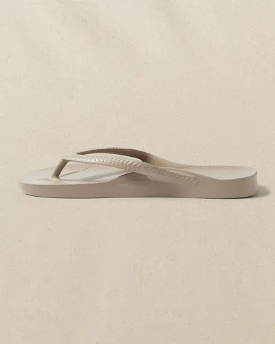Southern Tide Archies Taupe Arch Support Flip Flop In Neutral