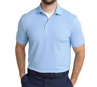 Southern Tide Belfair Polo In Cerulean Blue