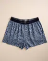 Southern Tide Blossom Bliss Performance Boxer In Light Indigo