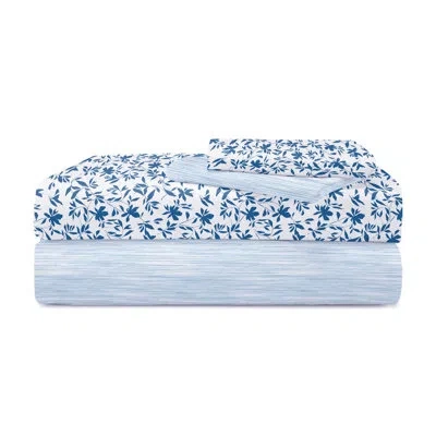 Southern Tide Botanical Floral Navy Sheet Set