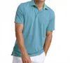 Southern Tide Brrr-eeze Meadowbrook Stripe Polo In Parakeet In Blue