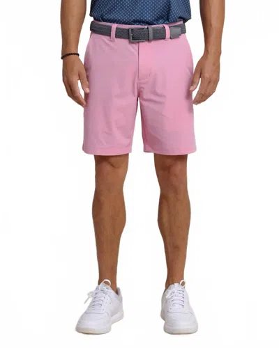 Southern Tide Brrrdie 8" Performance Short In Riviera Rose In Pink