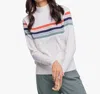 Southern Tide Brynlee Sweater In Classic White In Multi