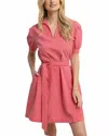 Southern Tide Calan Washed Seersucker Dress In Camelia Rose Pink In Multi