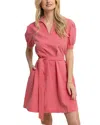 Southern Tide Calan Washed Seersucker Dress In Camelia Rose Pink In Multi