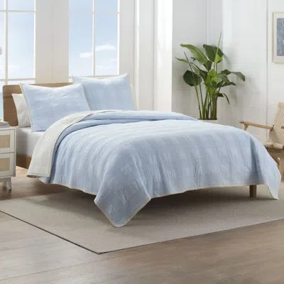 Southern Tide Camden  Blue/ivory Quilt