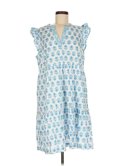 Pre-owned Southern Tide Casual Dress In Blue