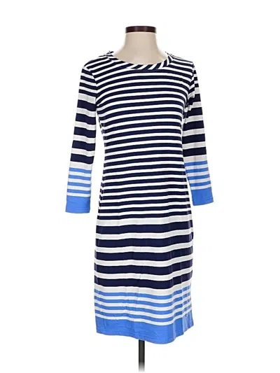 Pre-owned Southern Tide Casual Dress In Blue